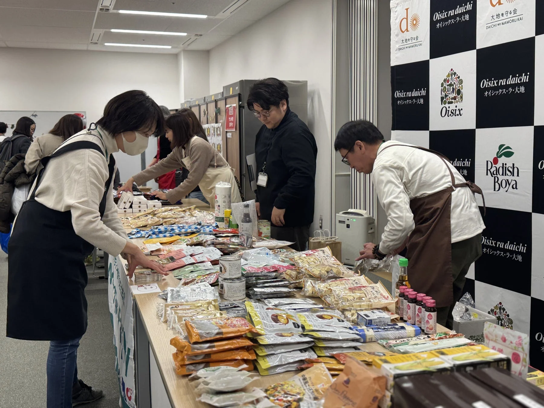 フードドライブの様子
